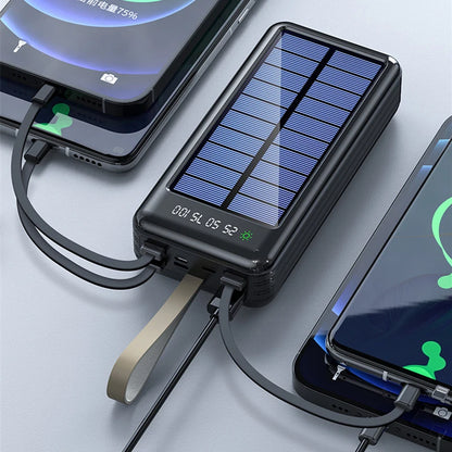 80000mAh Solar Power Bank