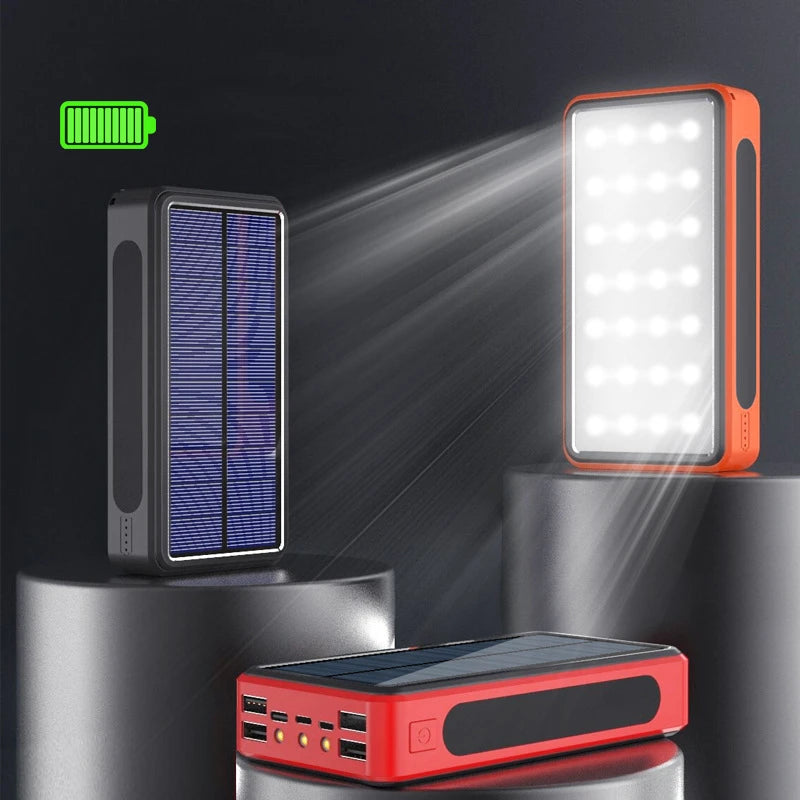 50000mAh Solar Power Bank