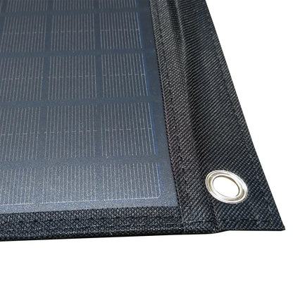 120W Solar Panel Portable Foldable Solar Cells Bag Double USB+DC Output