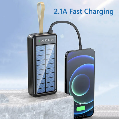 80000mAh Solar Power Bank