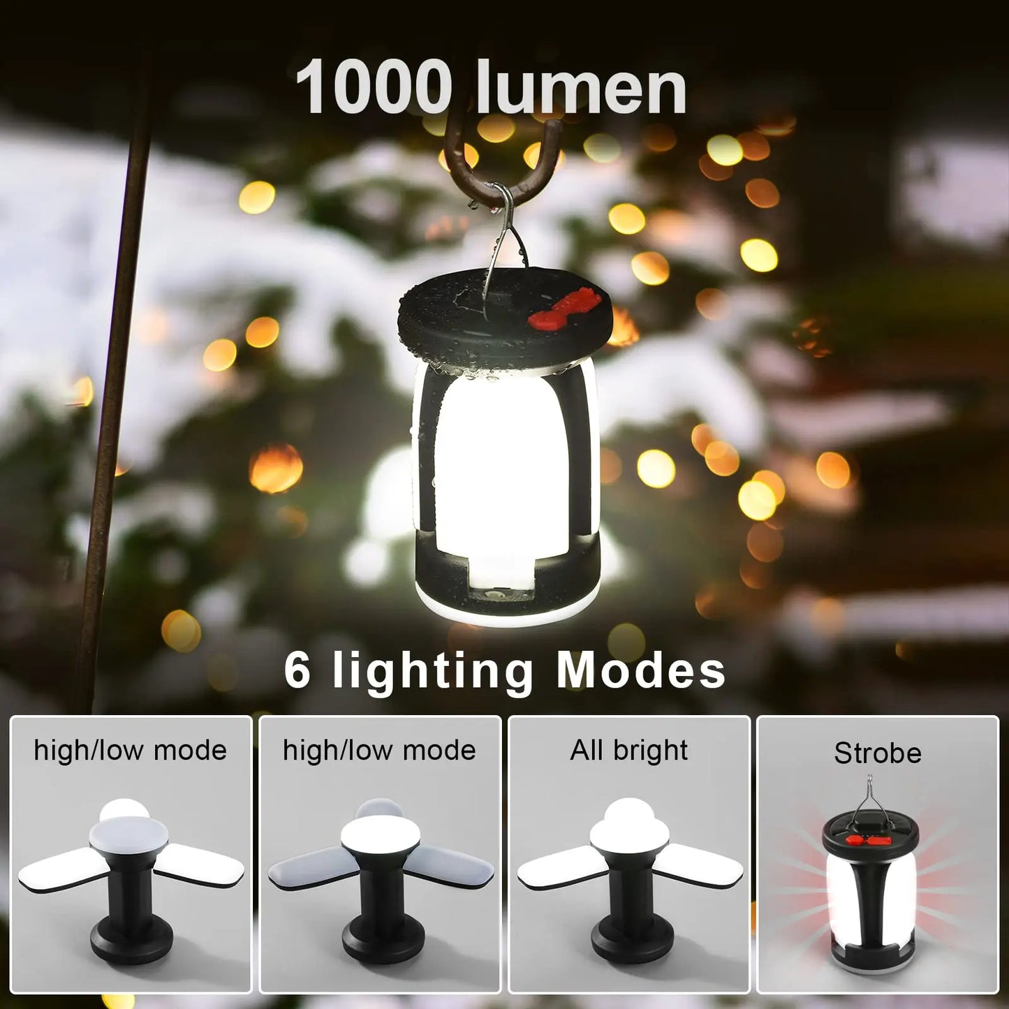 1000LM Solar Light LED